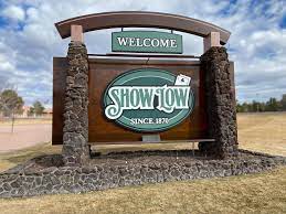 a wooden sign that says, welcome to Show Low