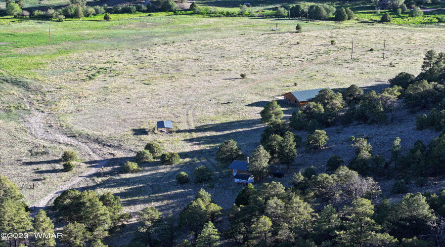 AERIAL WEST VIEW