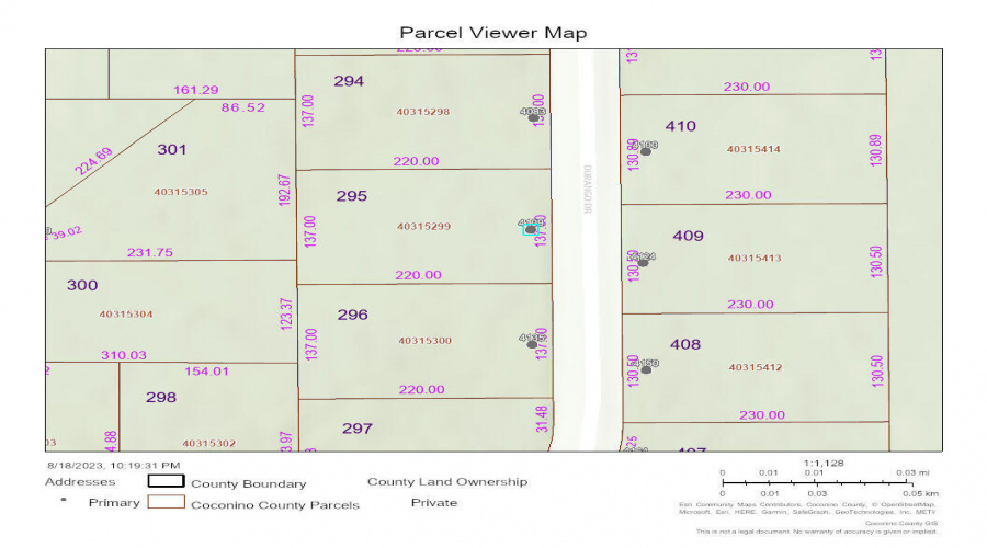 4109 Durango Dr Plat Map