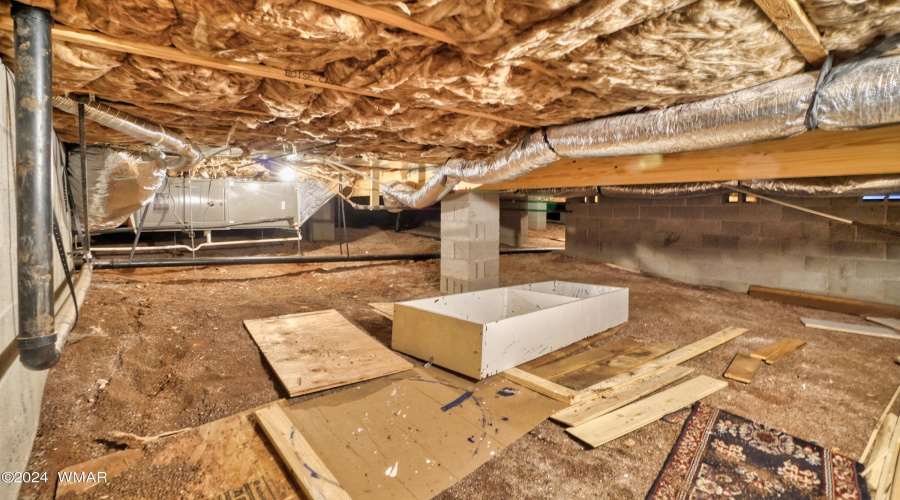 Attic Storage in Garage