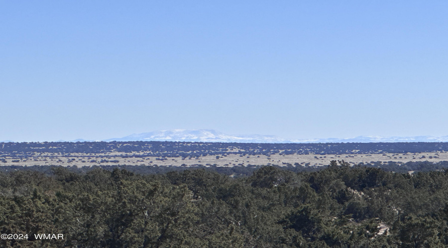 Escudilla Mountain to the South East