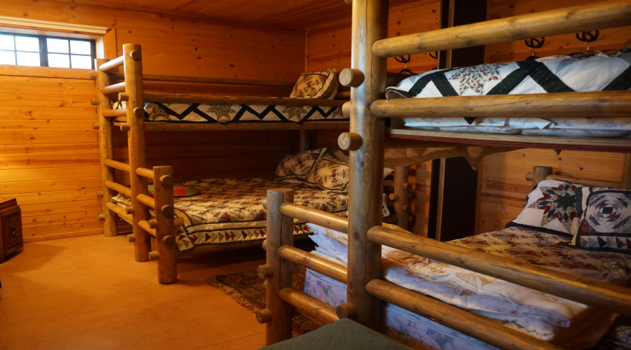 Basement 4 bunk beds