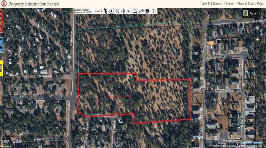 Approx. Split of 18 acres to 9 acres
