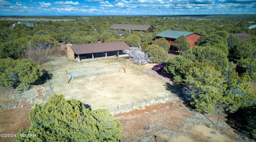Volleyball Aerial View
