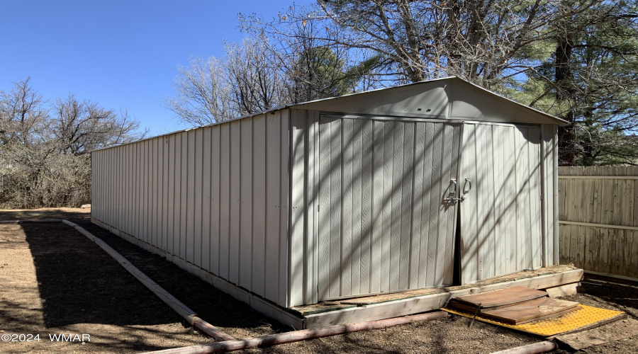 Oversized storage shed