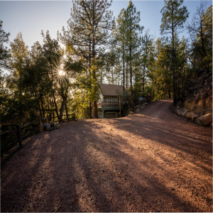 Front Drive way house
