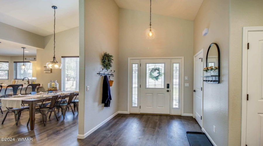 Large inviting entryway