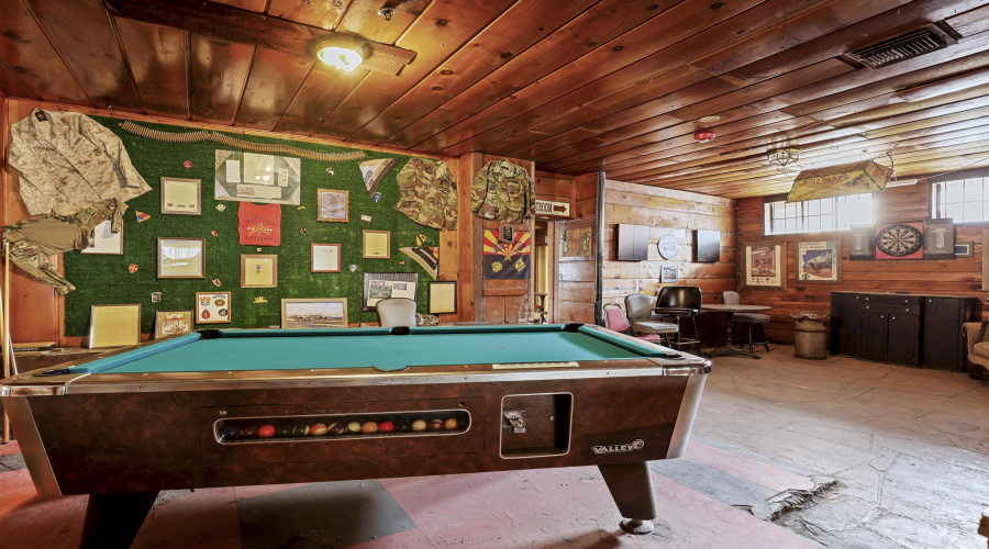 POOL TABLE ROOMS