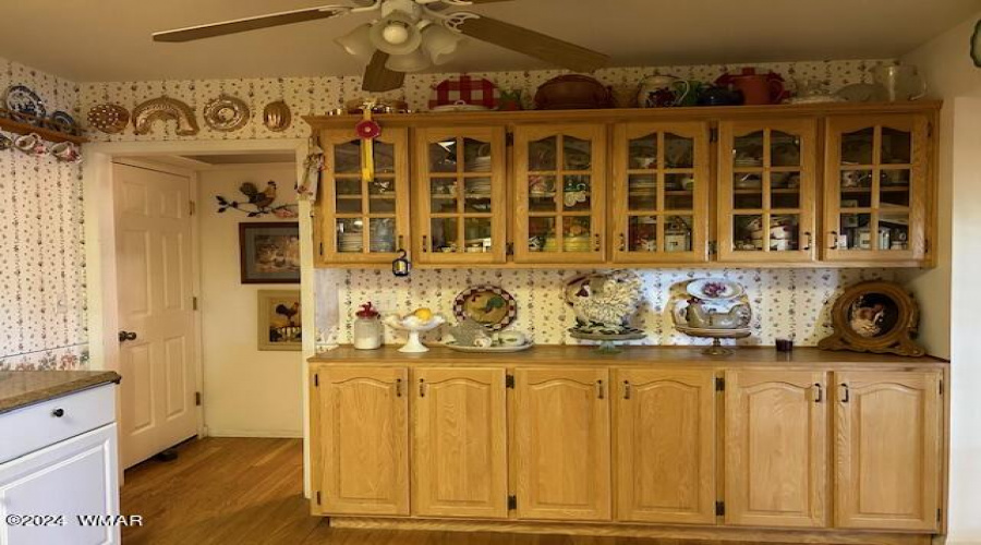 Built In Cabinet in Kitchen