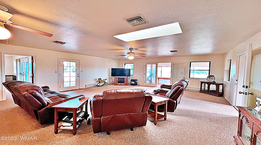 Family room w. door to yard.