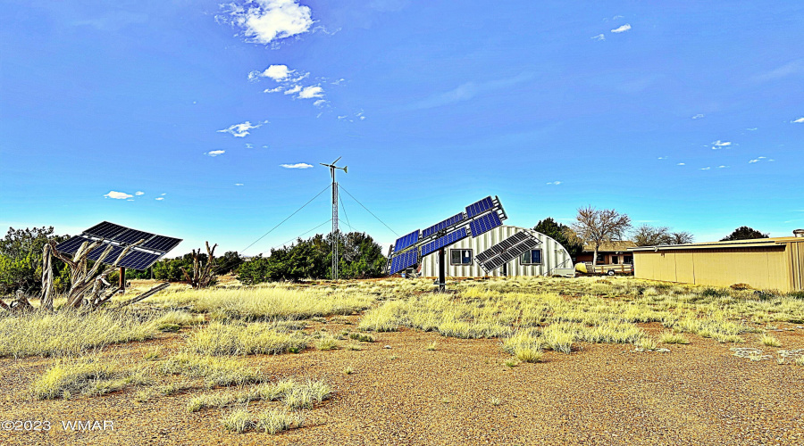 Three Solar Arrays