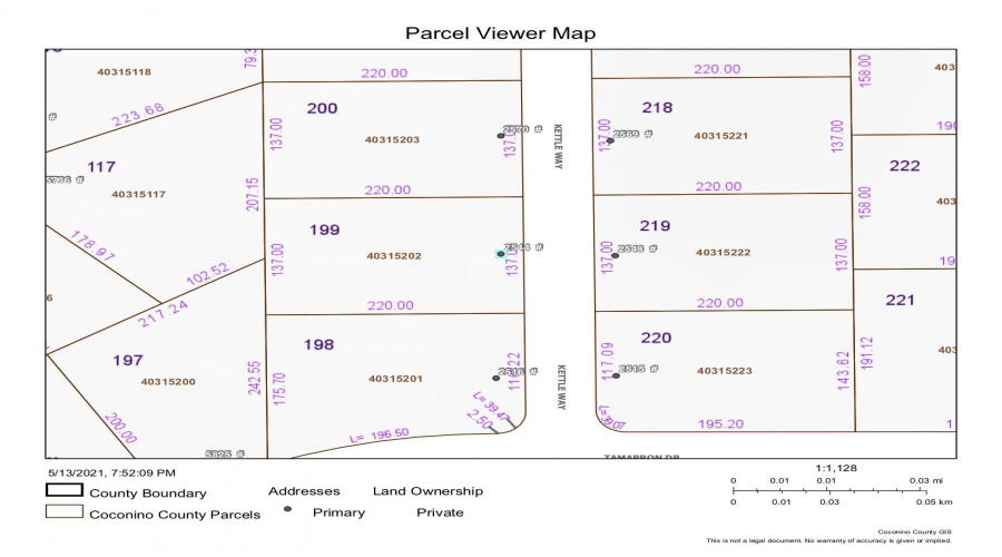 Plat Map 2544 Kettle Way