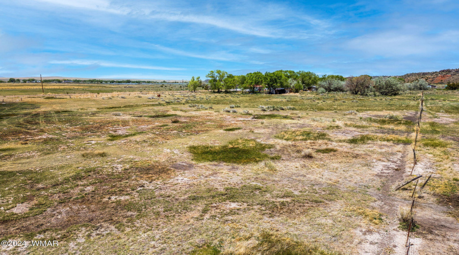 Acreage-Looking North towards House