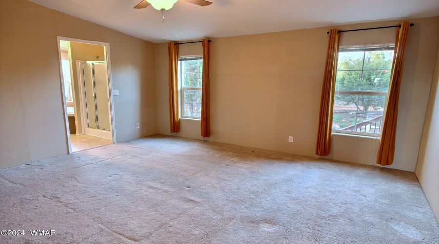 Large Spacious Main Bedroom