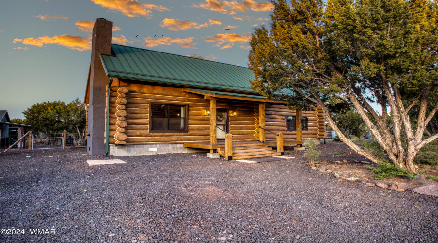 Highly Sought After Custom Log Cabin