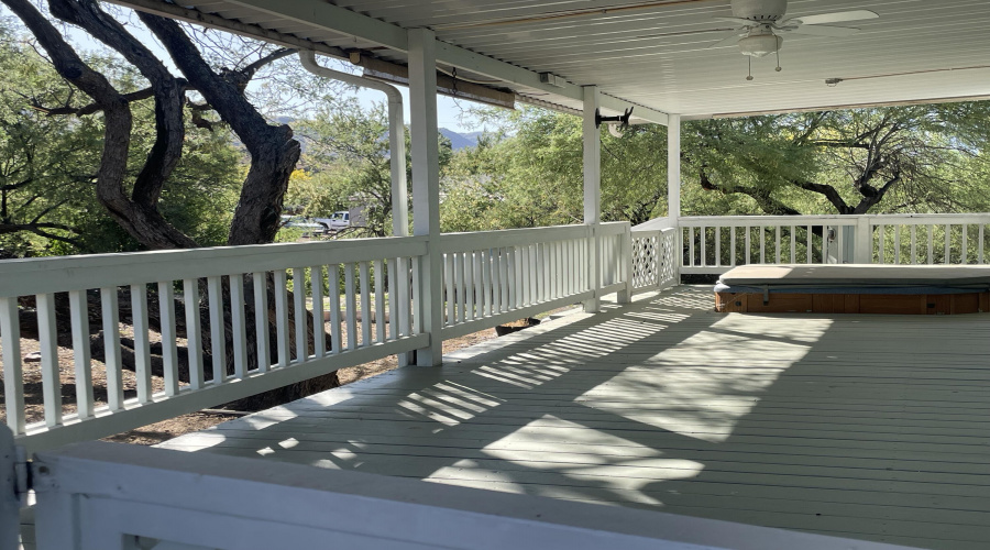 Shady Front covered Patio