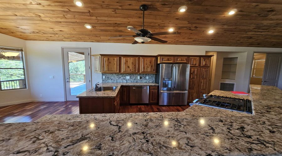 KITCHEN FROM LIVING ROOM