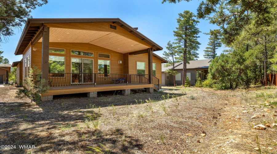 Backyard/Covered Deck