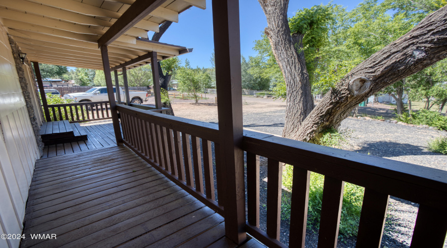 Front Covered Deck