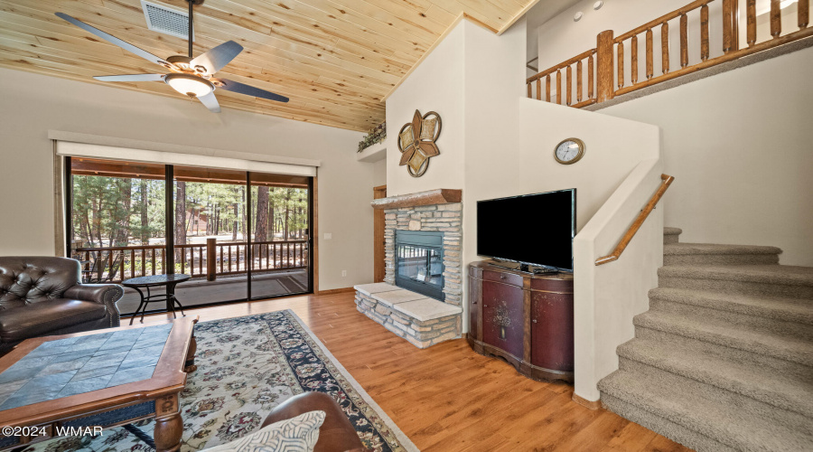 Staircase To Upstairs Loft & Bedroom