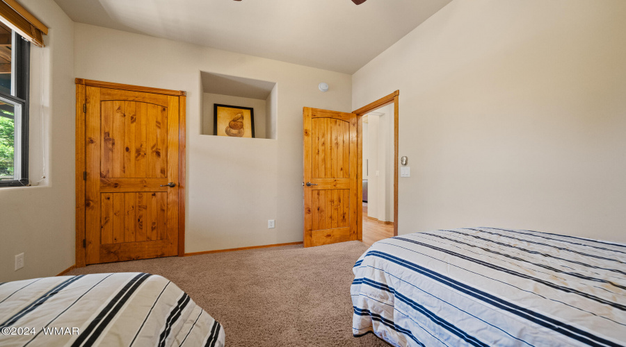 Closet In Downstairs Bedroom