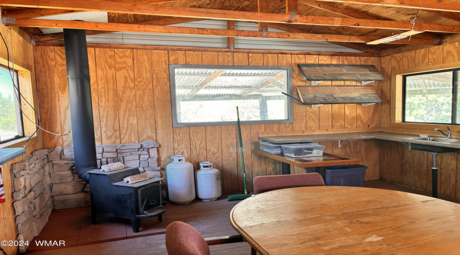 Stove Inside cabin