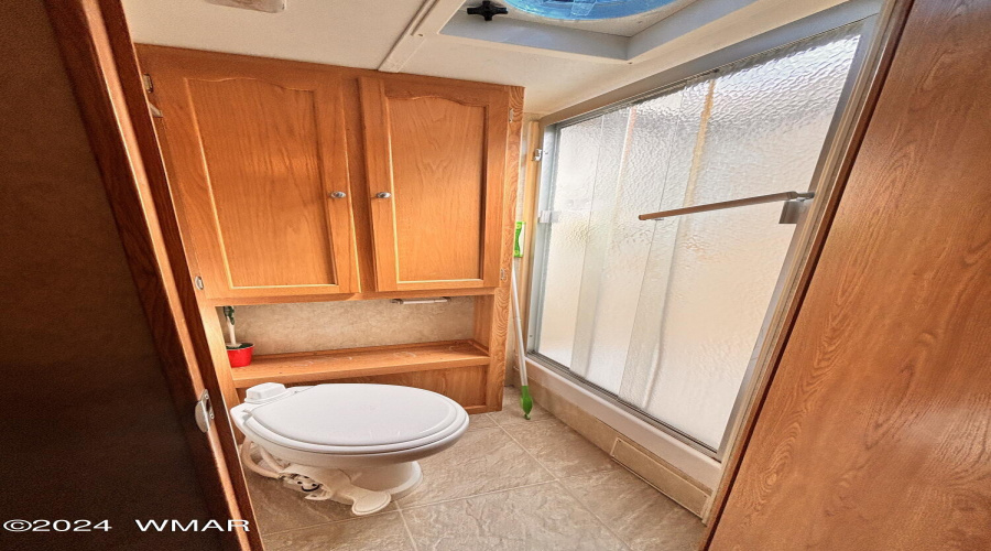 Toilet Inside RV