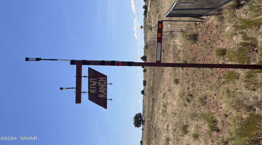 Entrance sign