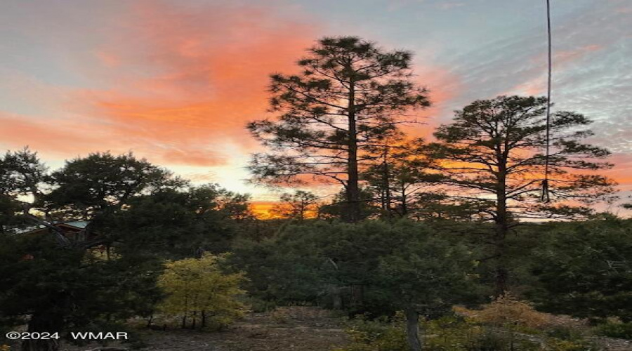 Back Deck Sunset View