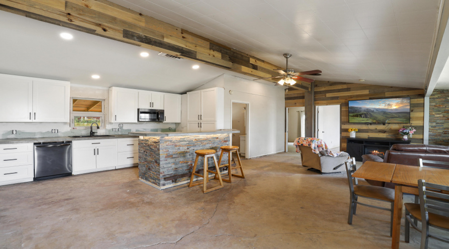 Living Room Kitchen