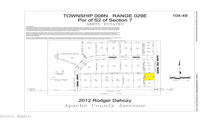 Lot 5Plat Map