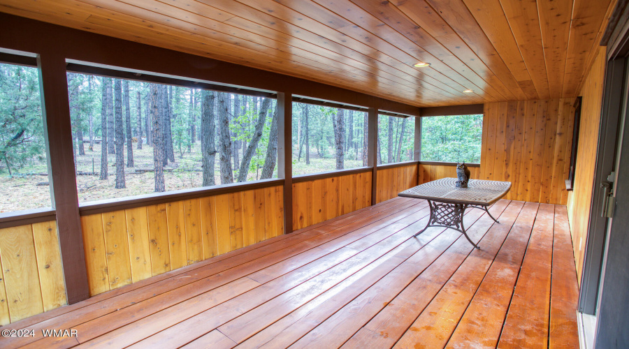 Back Covered Porch