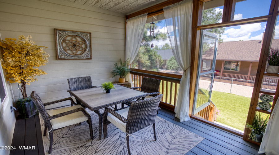 Screened Back Porch