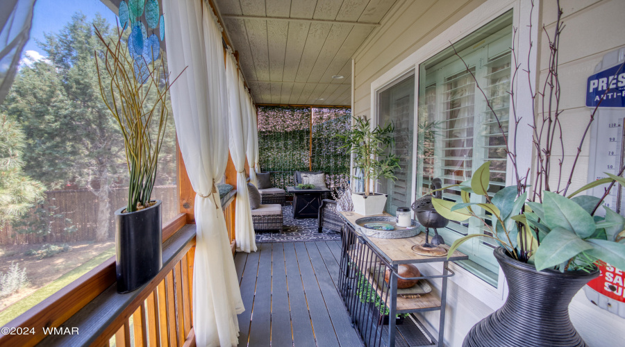 Screened Back Porch