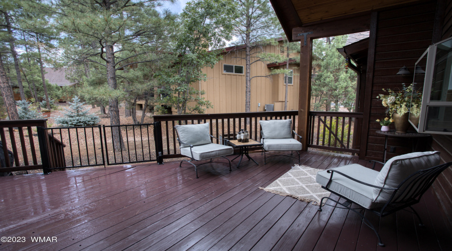 Open Back Deck