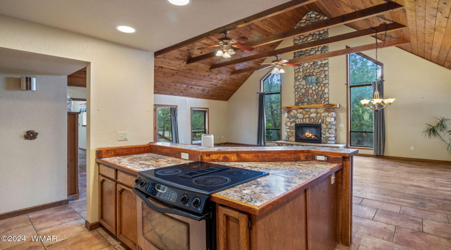 Kitchen View to Great Room