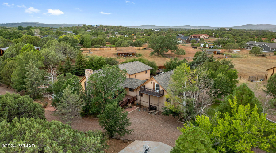 Aerial of home