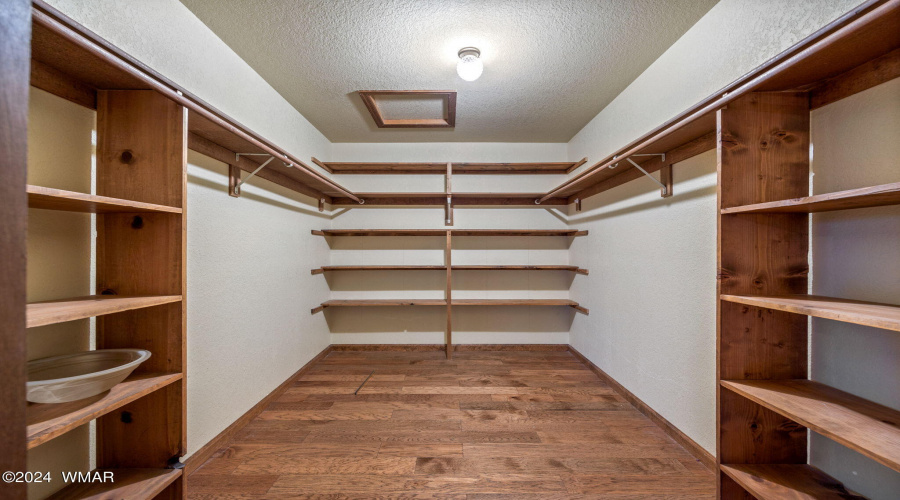 Master Walk-in Closet