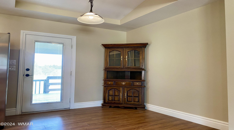 Dining w/ Coffered Ceiling