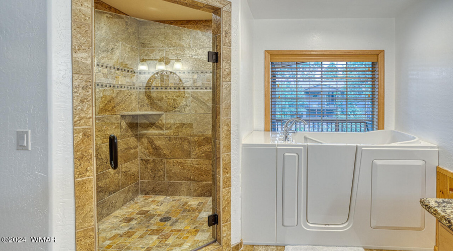 Beautiful Shower, Walk-In Tub