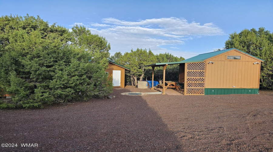 021_Bunkhouse & Kitchen Sheds