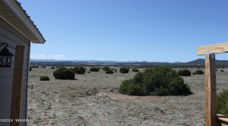 View from deck