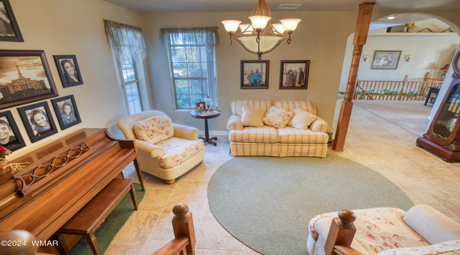 Custom Pillars in the Parlor