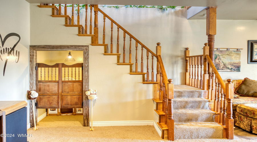 Adorable Play Room under the Staircase