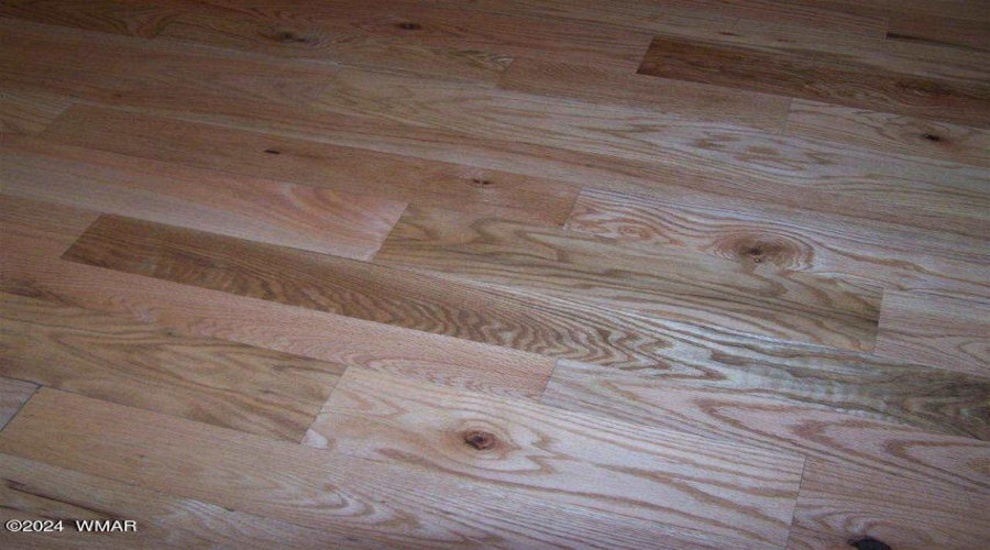 Solid oak floors