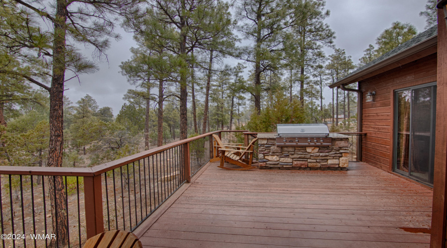 Back Deck/Built in BBQ