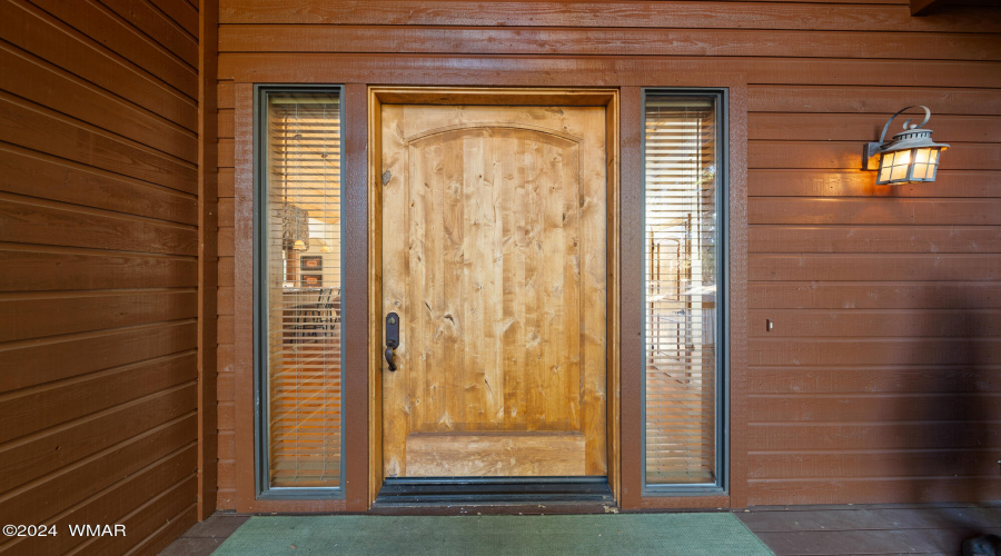 Solid Wood Front Door