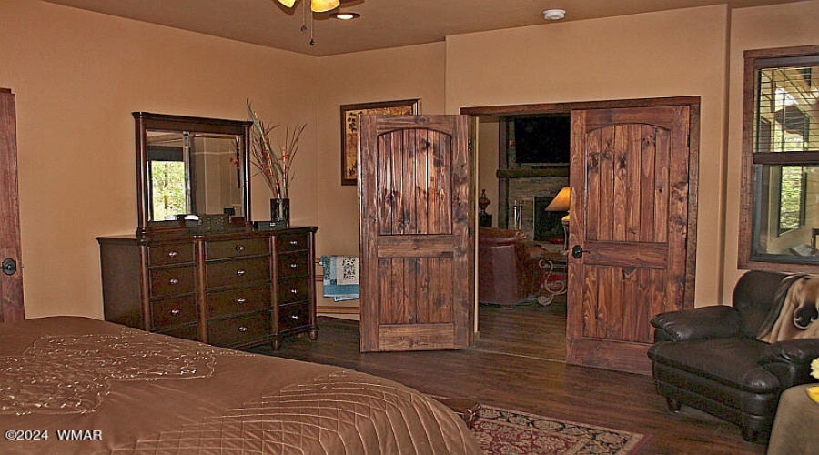 Master Bedroom w/Double Doors