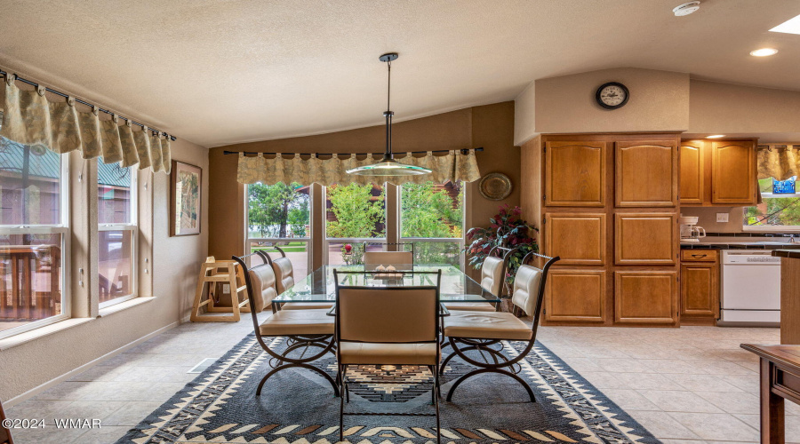 Guest house dining room