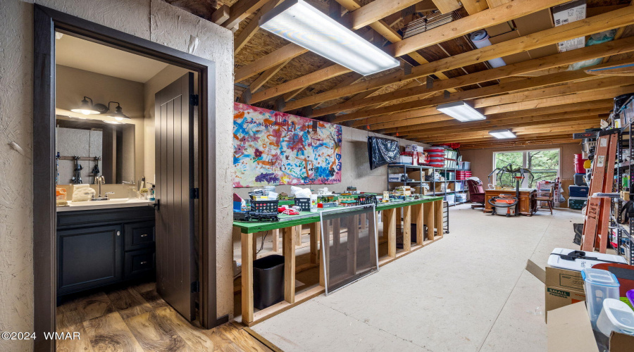 Garage loft/storage